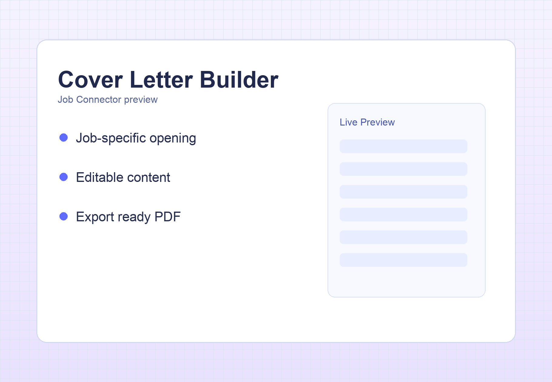AI Cover Letter Generator